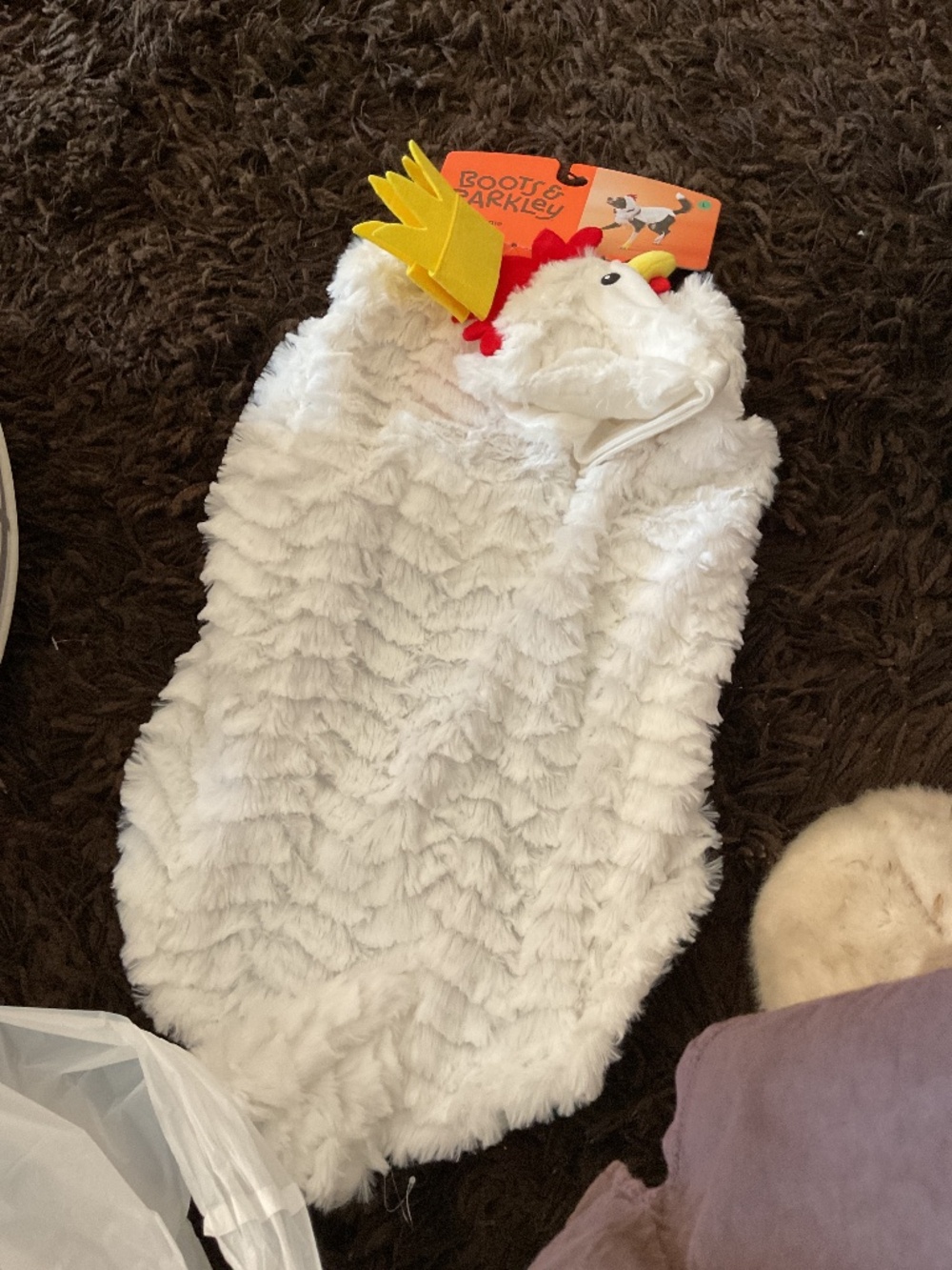 Full Body CHICKEN Halloween costume DOGS Size Large up to 80lbs NEW